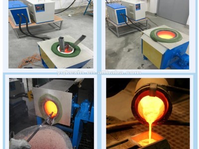 160KW Medium Frequency Induction Metal Melting Equipment