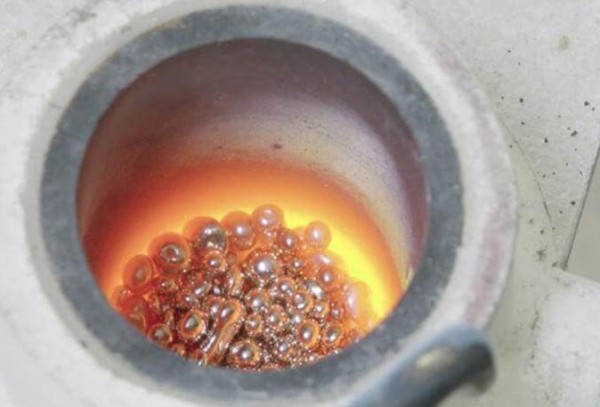 Induction casting for jewelry making