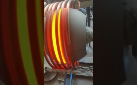 Round Ball Post Heating by Induction Machine