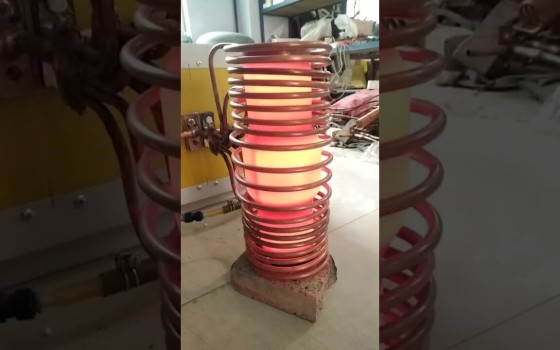 Shaft Annealing by Induction Machine