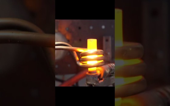 Steel Bolts Preheating by Induction Machine