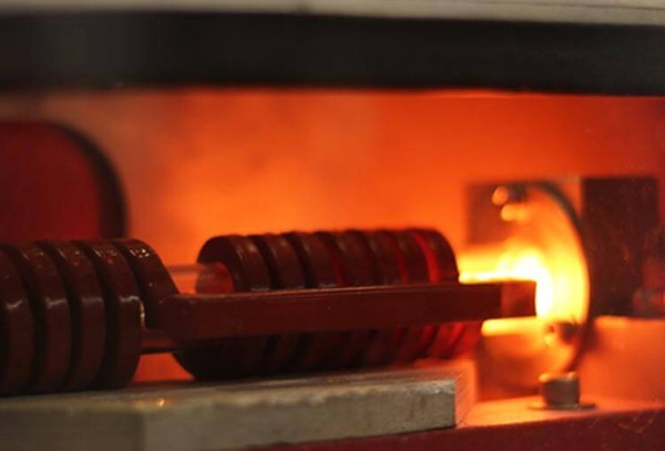 Steel Shaft Annealing by Induction machine