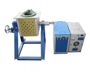 15KW Medium Frequency Induction Melting Furnace