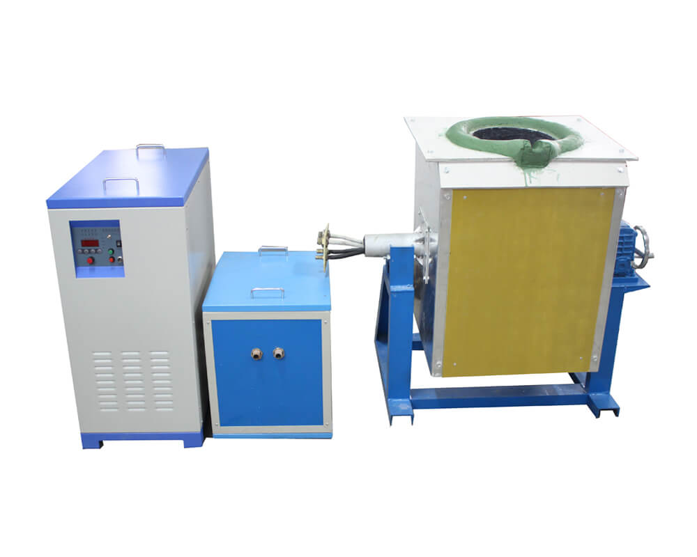 160KW Medium Frequency Induction Metal Melting Equipment