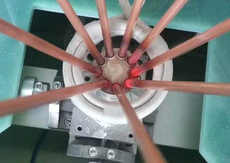 Induction Welding for Dispenser Copper Pipes